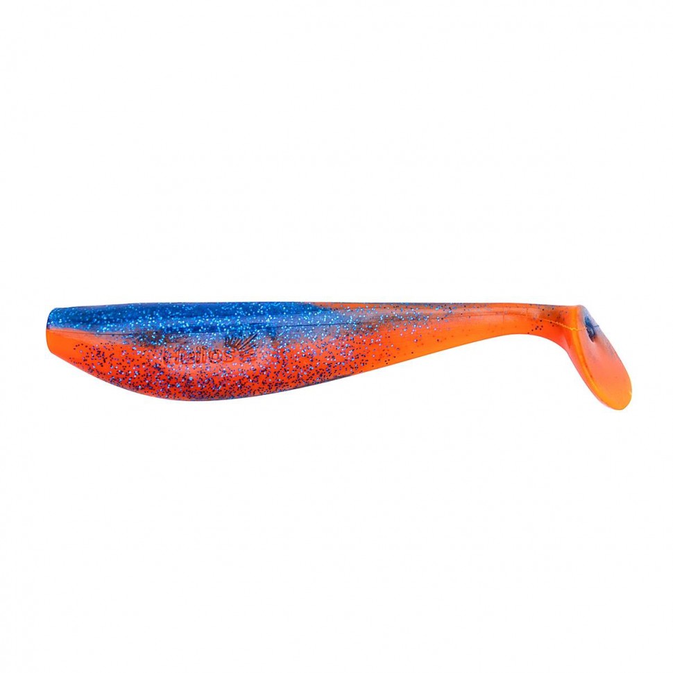 Виброхвост Helios Zander 4"/10,2см, цвет Star Blue & Orange 5 шт HS-36-044 , 
